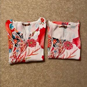 Women’s tank top and matching jacket